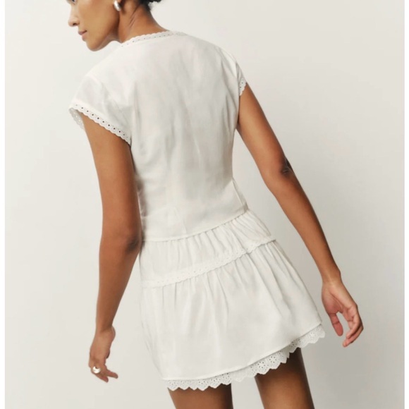 Reformation White Skirt Set - Picture 2 of 6